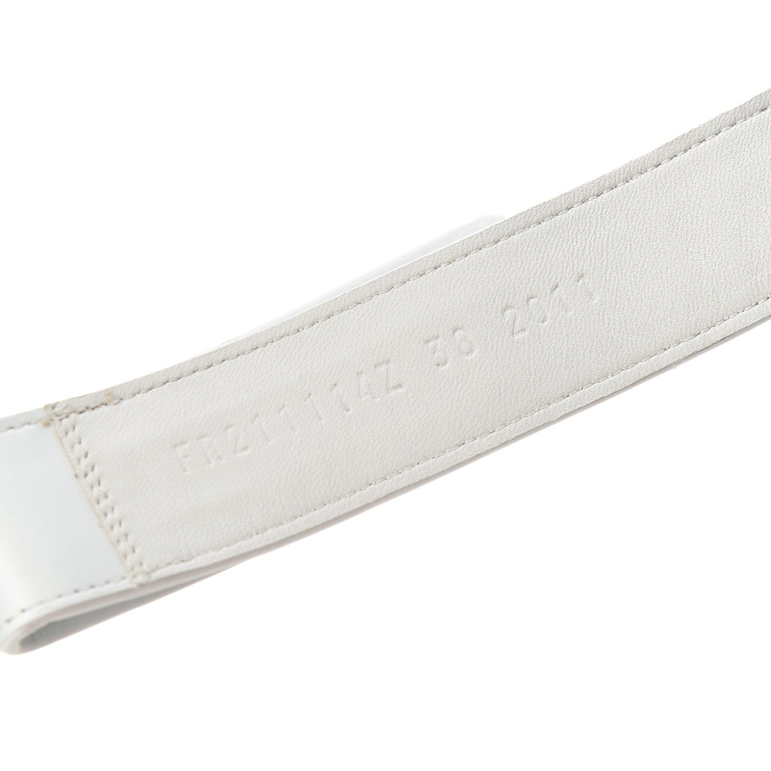 Hermes Calfskin Womens Chypre Sandals 38 White 8 of 11