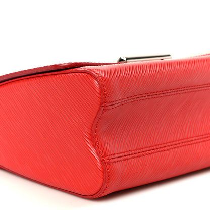 Louis Vuitton Epi Twist Shoulder Bag MM Coquelicot 10 of 11