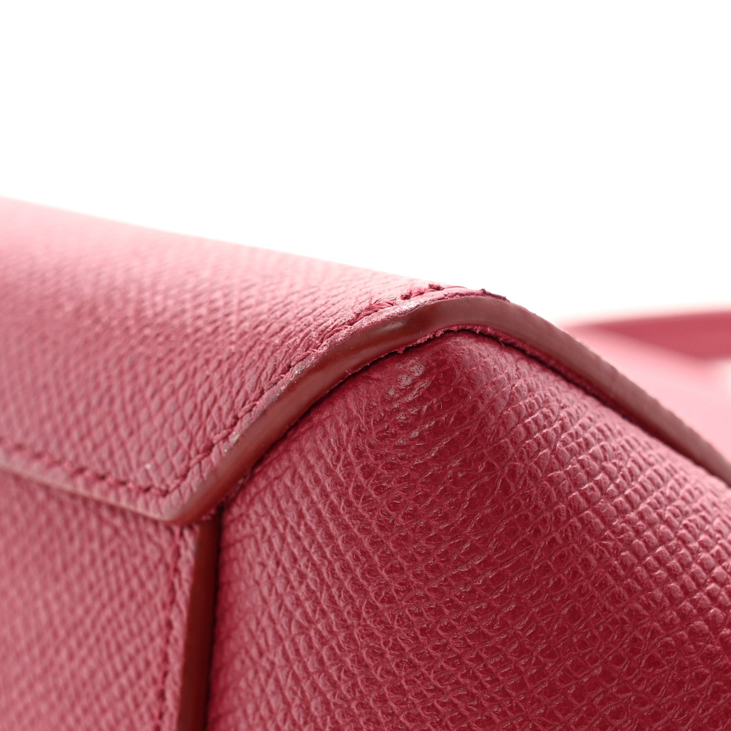 Celine Grained Calfskin Nano Belt Bag Acai 11 of 19