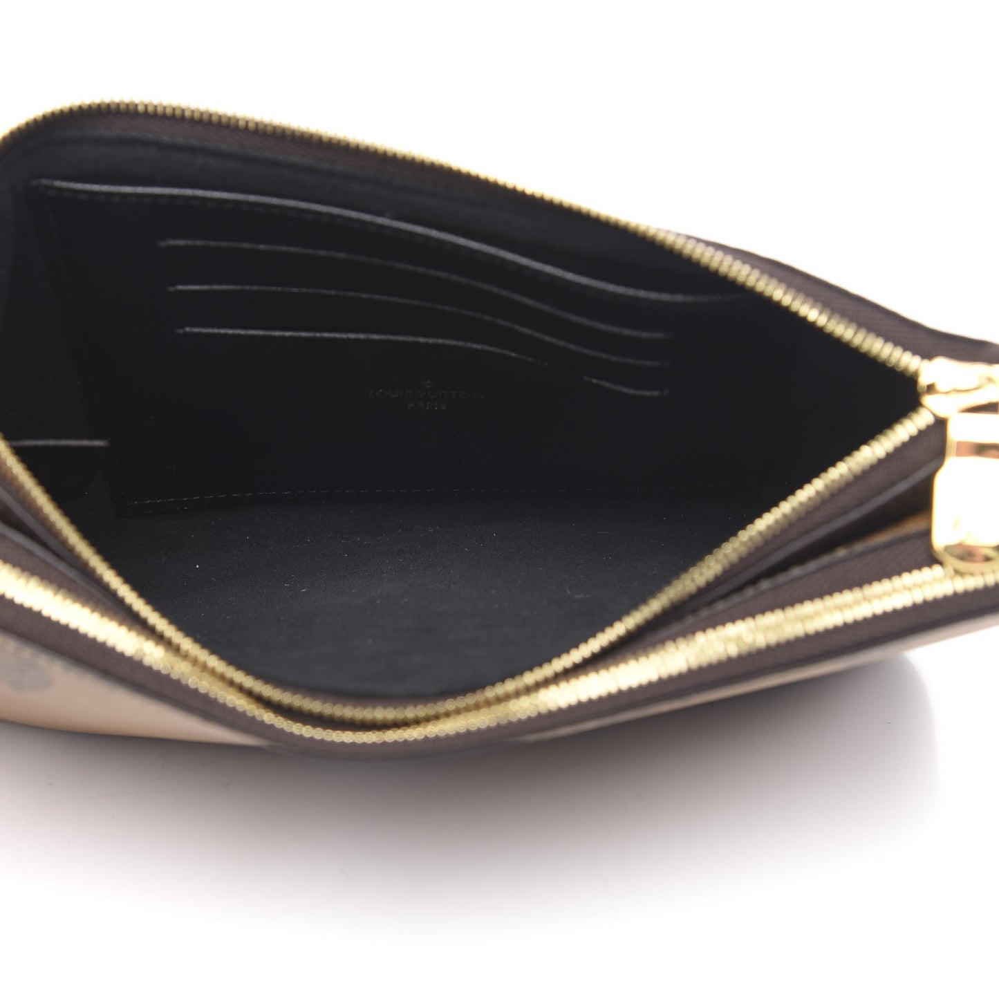 Reverse Monogram Giant Double Zip Pochette