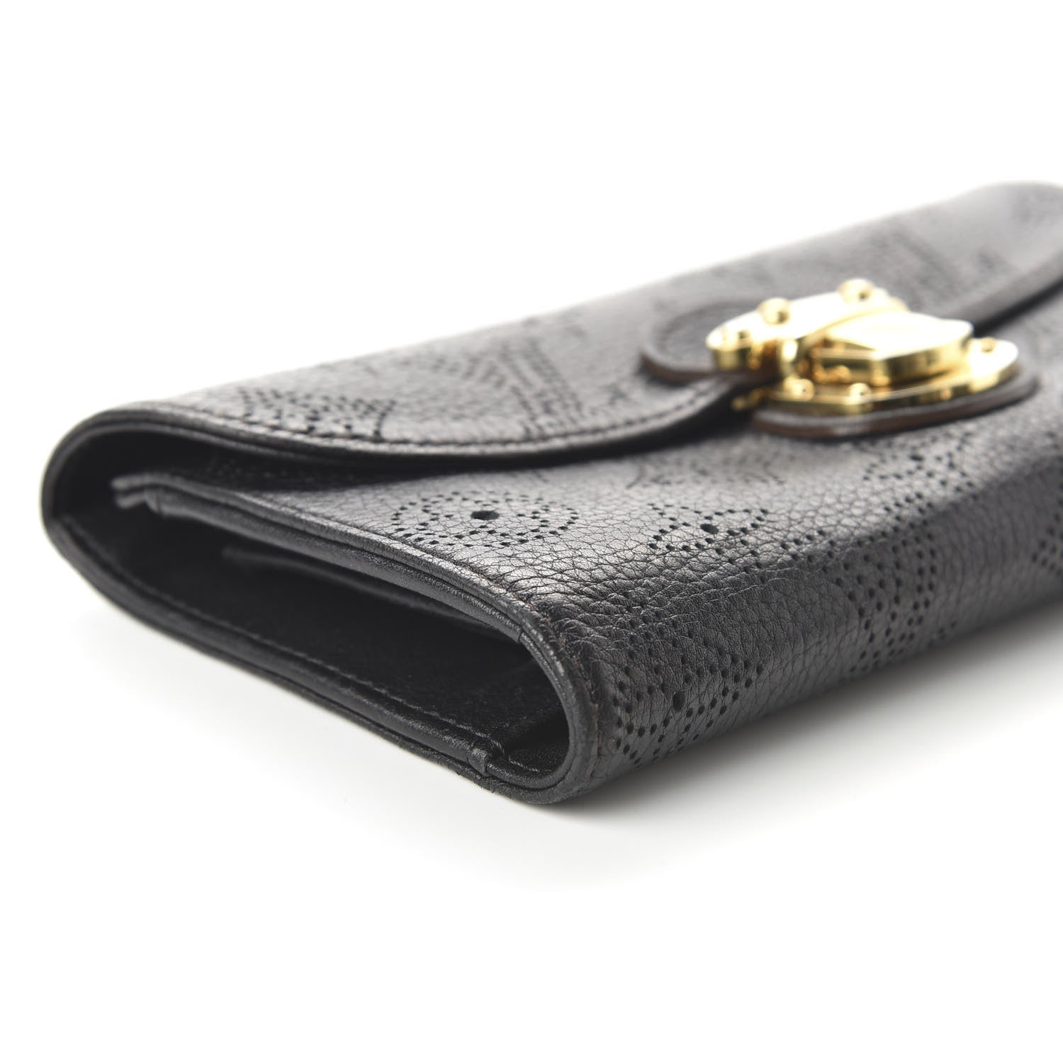 Louis Vuitton Mahina Amelia Wallet Black 6 of 10