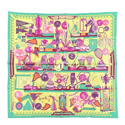 Hermes Silk Les Trophees Scarf 90 1 of 3