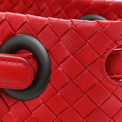 Bottega Veneta Nappa Intrecciato Bella Tote Red 14 of 14