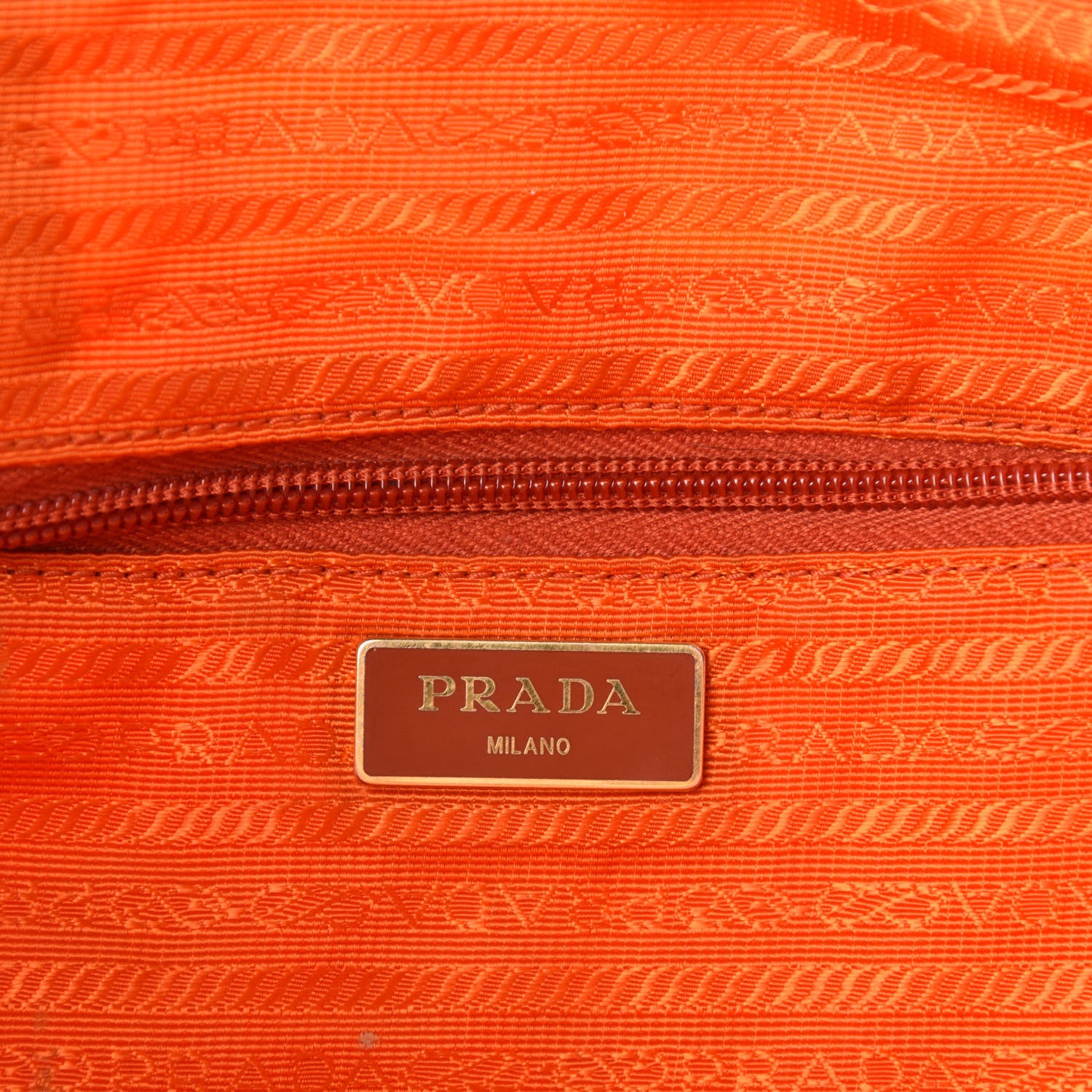 Prada Tessuto Stampato Nylon Saffiano Tote White 11 of 14