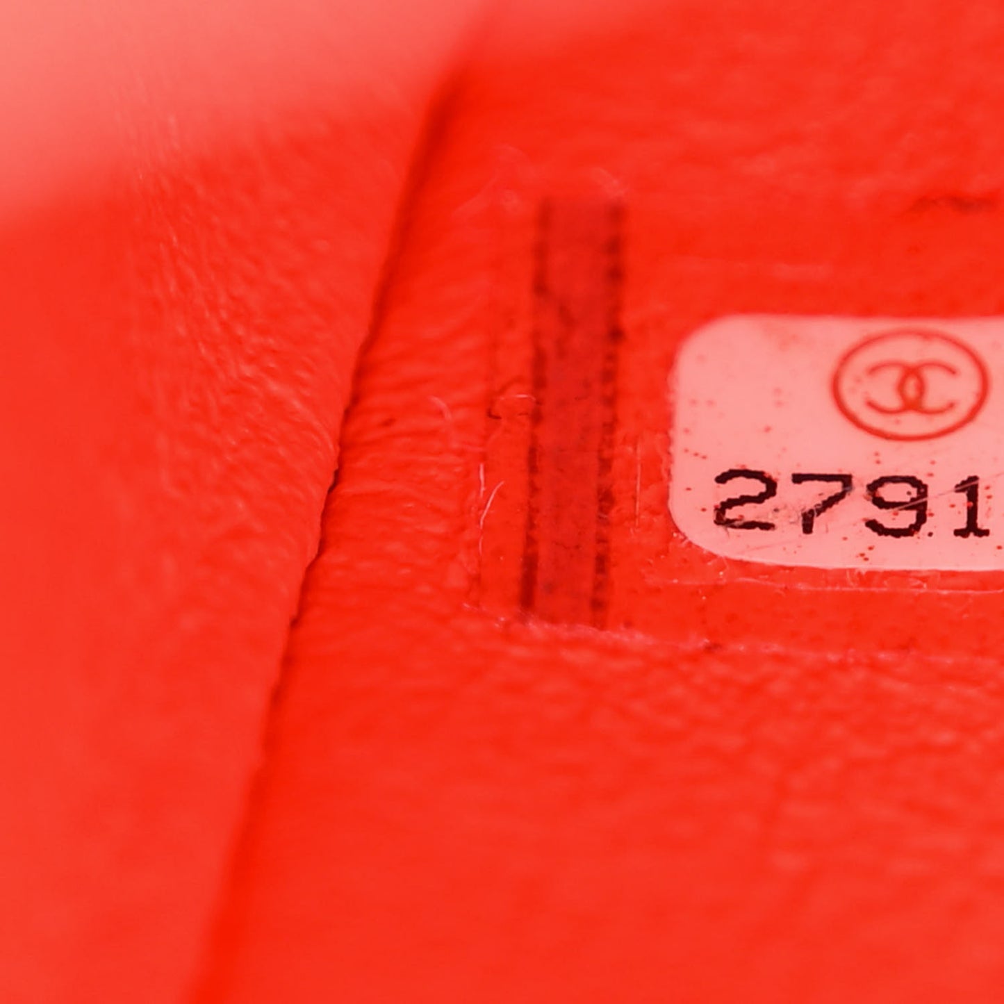 Lambskin Quilted Small Double Flap Red