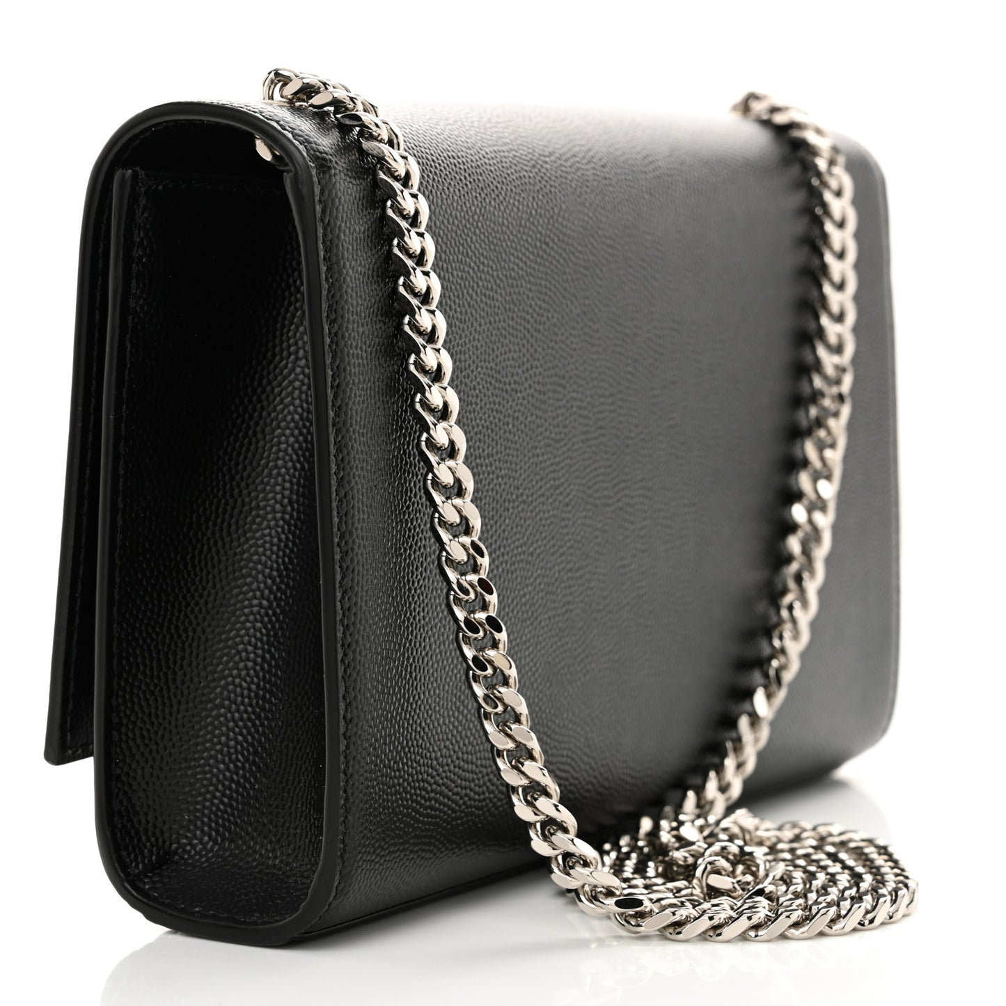 Grain De Poudre Small Monogram Kate Satchel Black