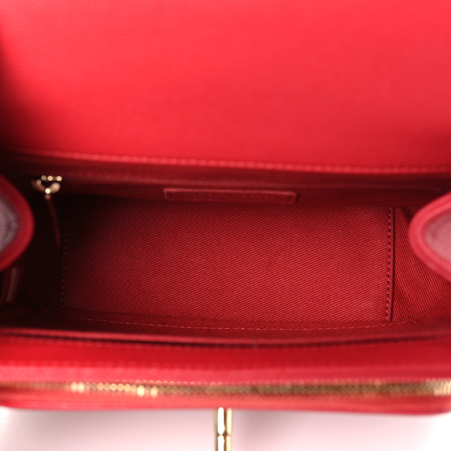 Chanel Caviar Quilted Small Business Affinity Flap Red 5 of 9