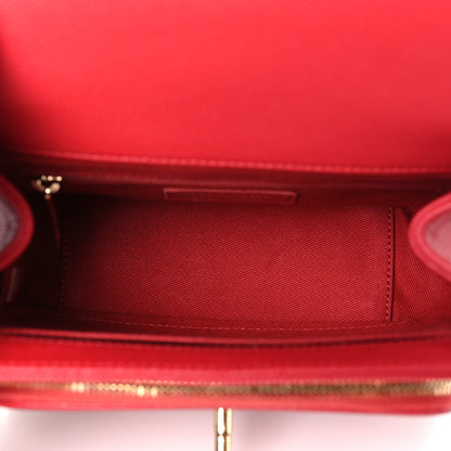 Chanel Caviar Quilted Small Business Affinity Flap Red 5 of 9