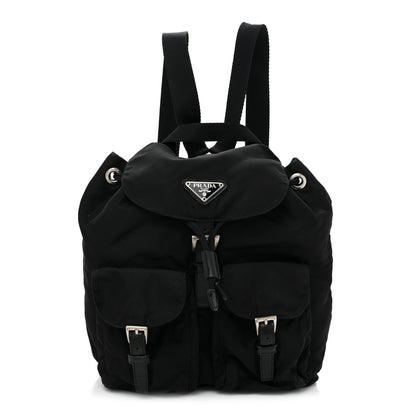 Prada Tessuto Nylon Vela Small Backpack Black 1 of 8