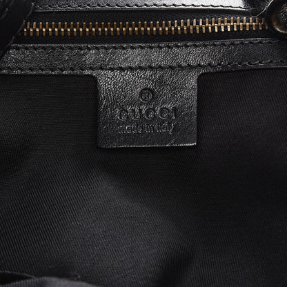 Gucci Monogram Large Jockey Hobo Black 6 of 13