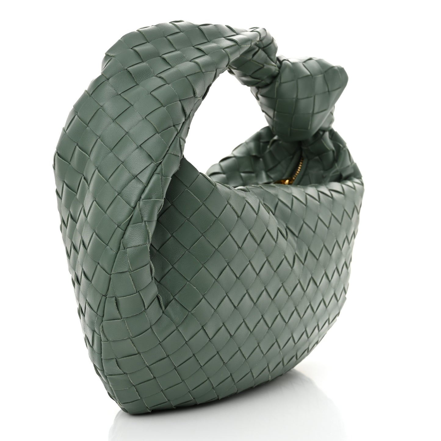 Nappa Intrecciato Teen Jodie Hobo Aloe