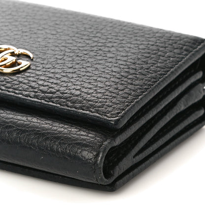 Gucci Dollar Calfskin GG Marmont Wallet Black 10 of 10