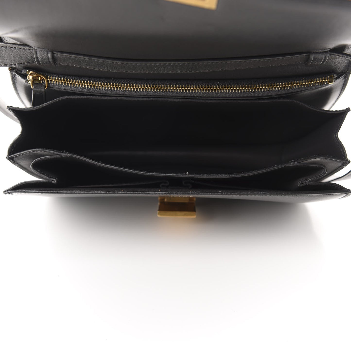 Smooth Calfskin Medium Classic Box Flap Bag Anthracite