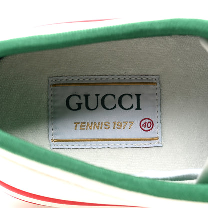 Gucci Canvas Web Womens 1977 Tennis Sneakers 40 White 7 of 9