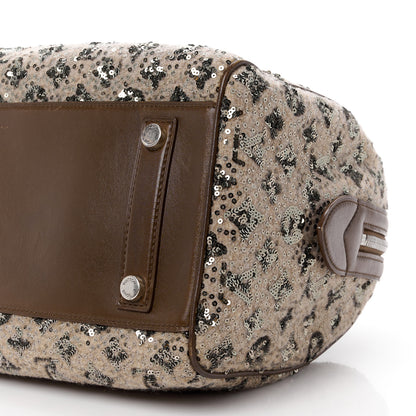 Louis Vuitton Sequin Monogram Sunshine Express Speedy Kaki 14 of 17