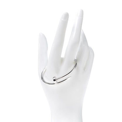 Cartier 18K White Gold Juste Un Clou Bracelet 15 2 of 7