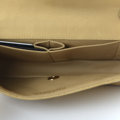 Chanel Lambskin Quilted East West Flap Beige 5 of 11