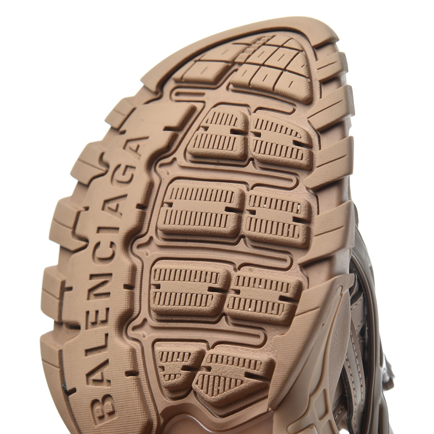 Balenciaga Neoprene Rubber Womens Track Sandals 36 Full Beige 14 of 17