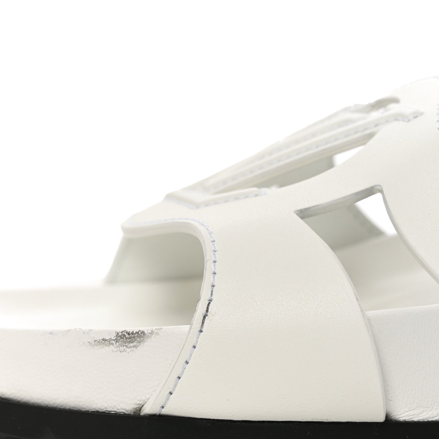 Calfskin LV Isola Sandals 40 White