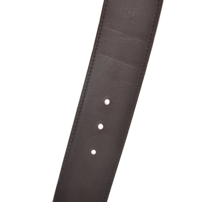 Hermes Epsom Chamonix 42mm Constance H Belt 95 Rouge Casaque Chocolate 4 of 5