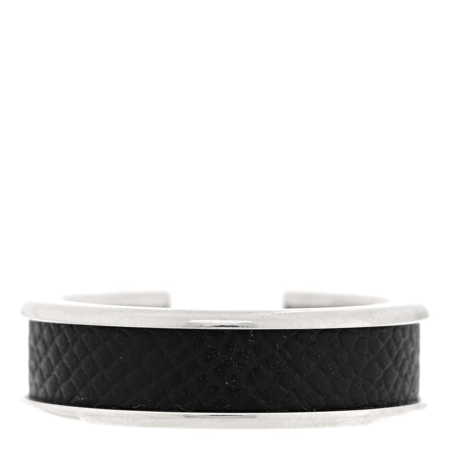 Hermes Madame Calfskin Athena Ring 55 89 Black 3 of 5