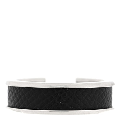 Hermes Madame Calfskin Athena Ring 55 89 Black 3 of 5