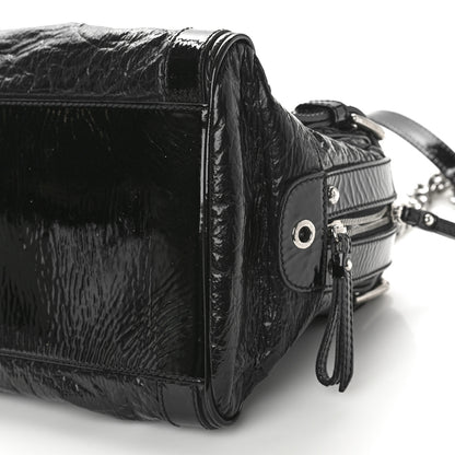 Dolce & Gabbana Naplak Vernice Miss Easy Way Boston Bag Black 10 of 10