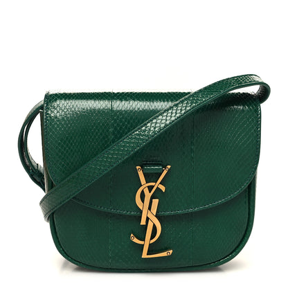 Saint Laurent Watersnake Small Kaia Satchel Green 1 of 11