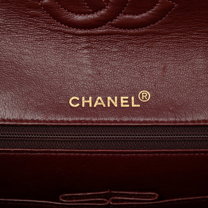 Chanel Lambskin Quilted Medium Double Flap Black 6 of 15