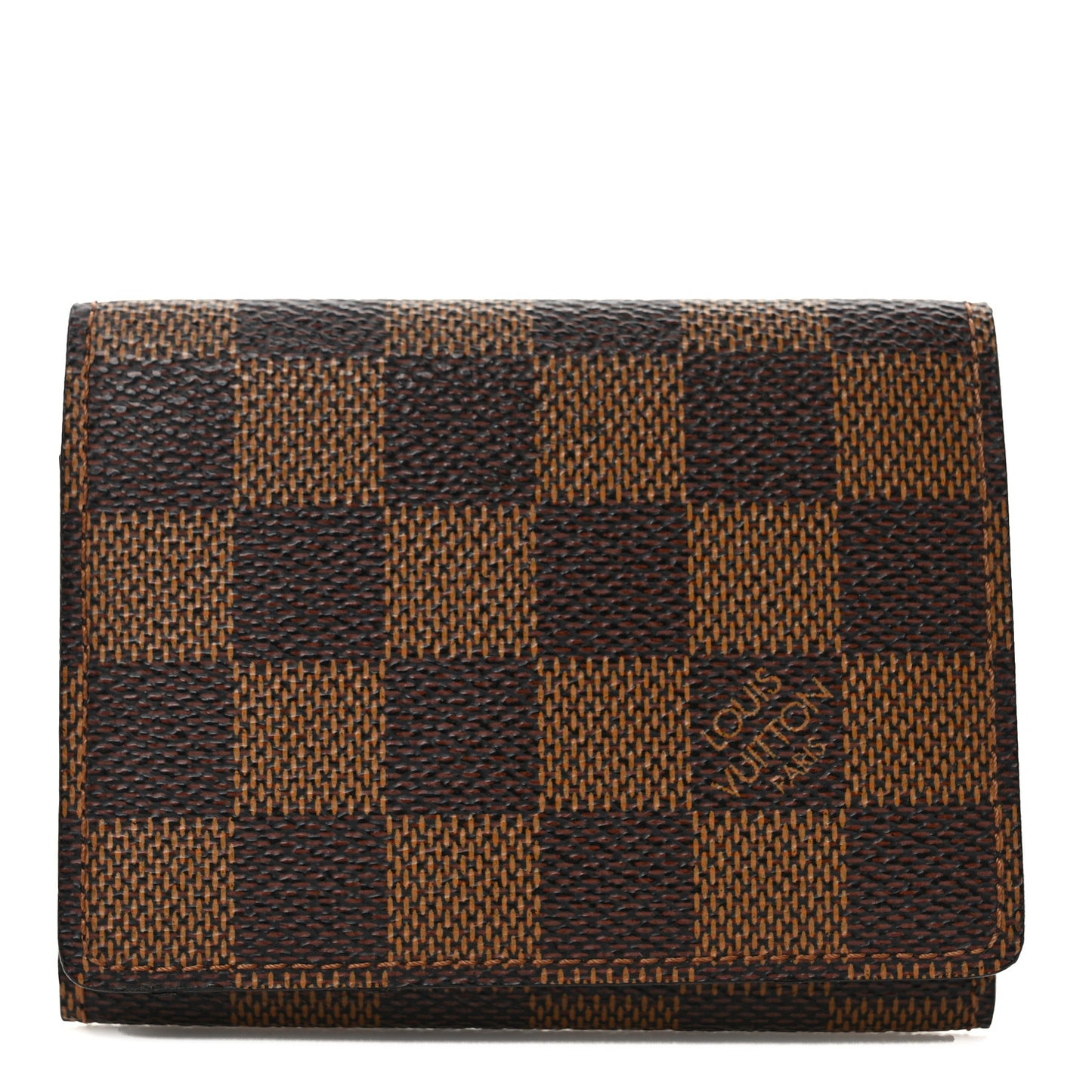 Damier Ebene Business Card Holder