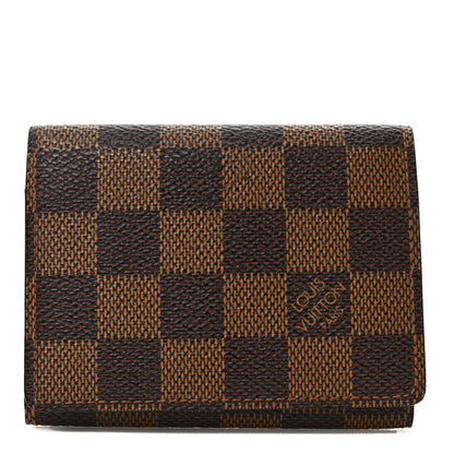 Louis Vuitton Damier Ebene Business Card Holder 1 of 6