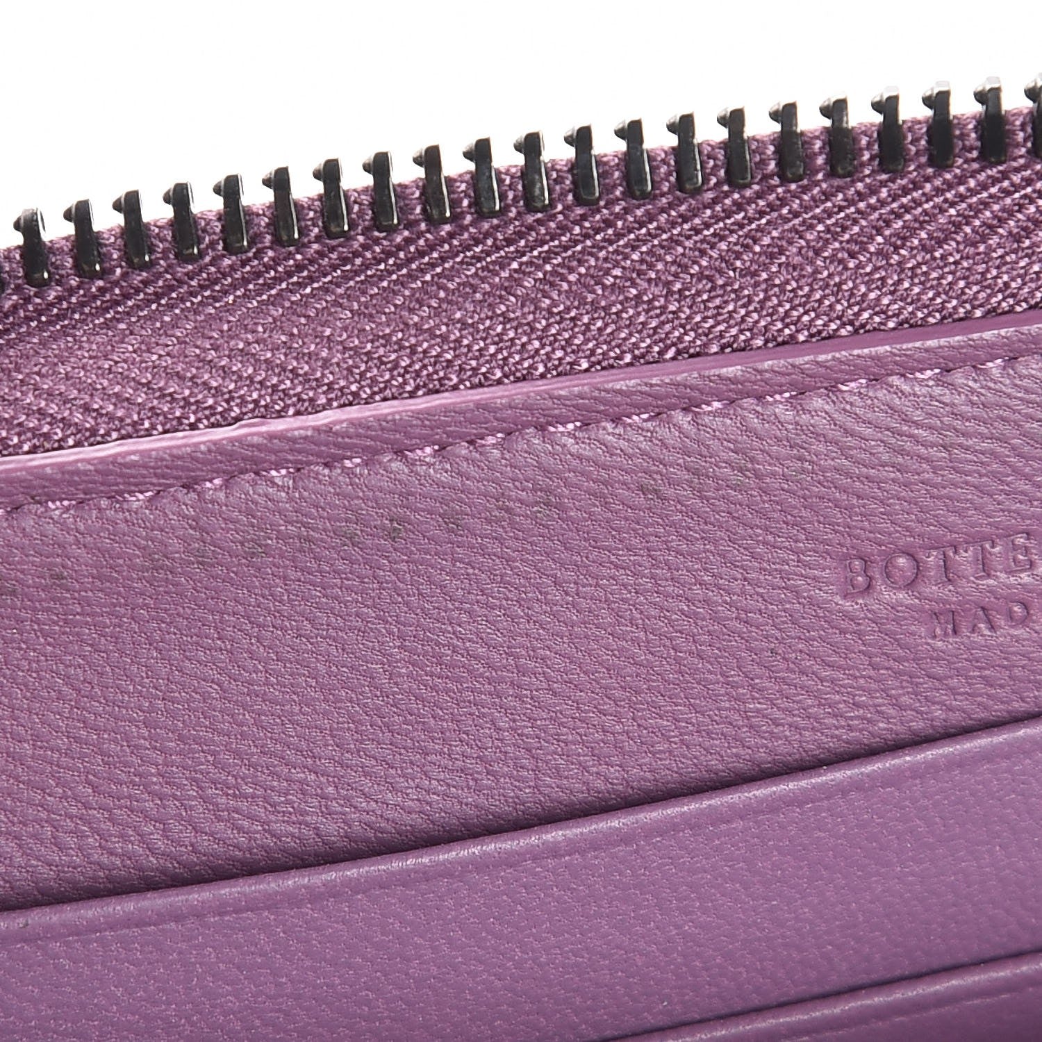 Bottega Veneta Nappa Intrecciato Zip Around Wallet Corot 8 of 9