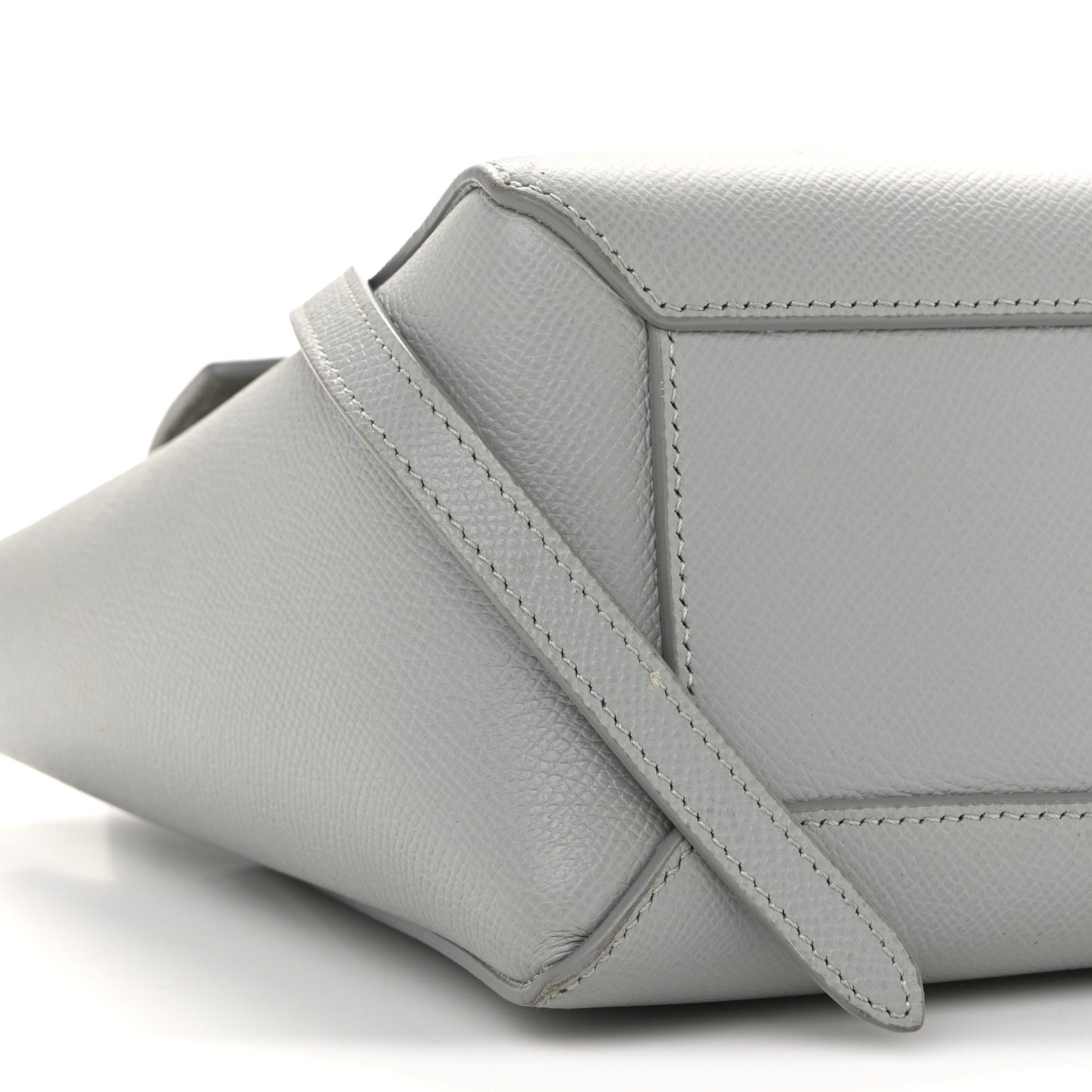 Grained Calfskin Nano Belt Bag Mineral