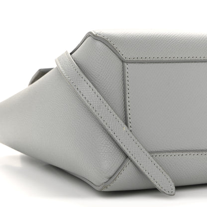 Celine Grained Calfskin Nano Belt Bag Mineral 10 of 14