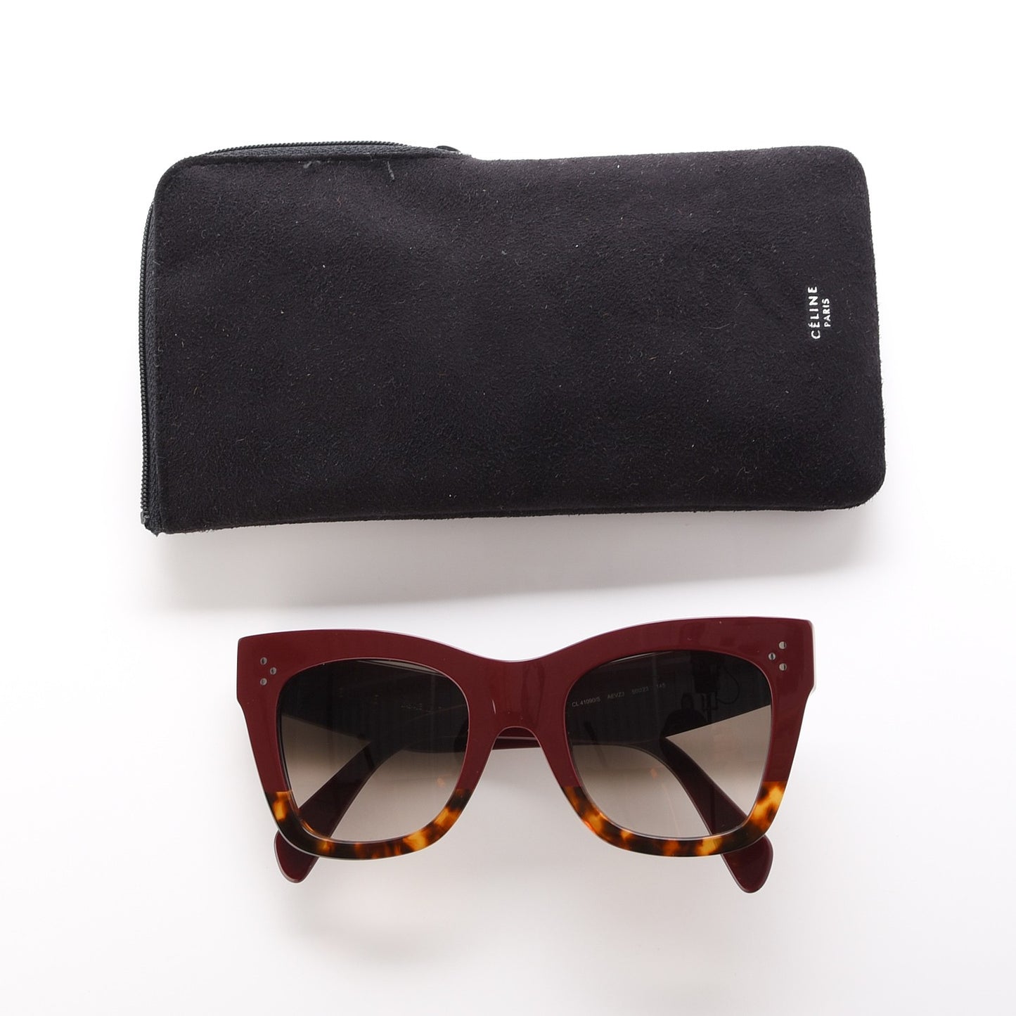 Catherine Sunglasses CL 41090/F/S Burgundy Havana