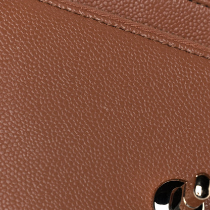 Chanel Caviar Quilted Medium Business Affinity Flap Brown 10 of 10