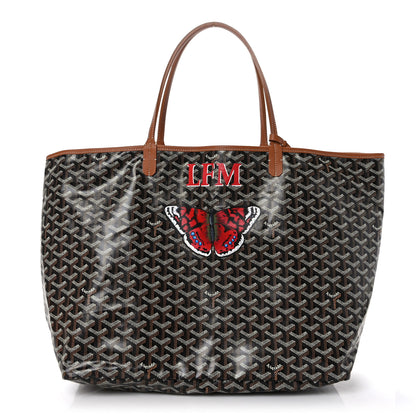 Goyard Goyardine Saint Louis GM Black Gold 1 of 11