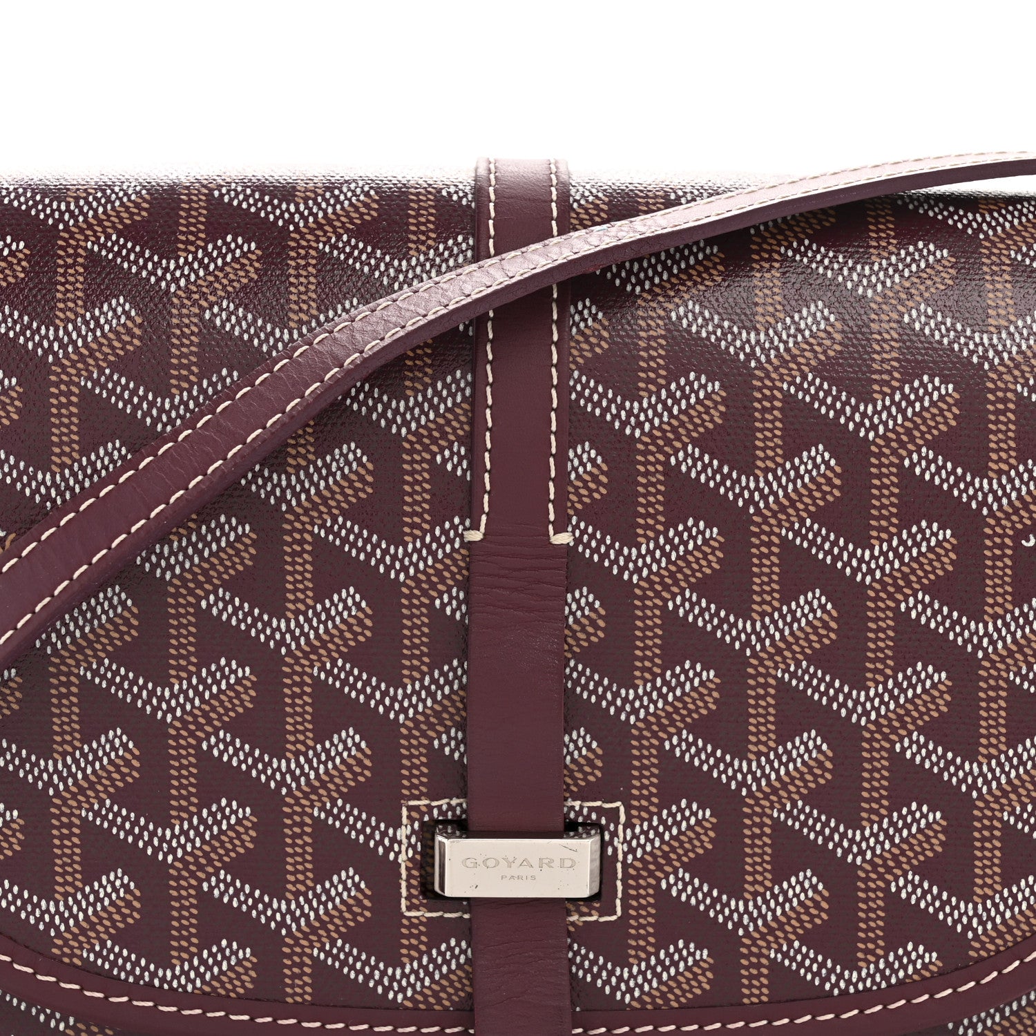 Goyard Goyardine Belvedere II PM Messenger Bag Bordeaux 7 of 13
