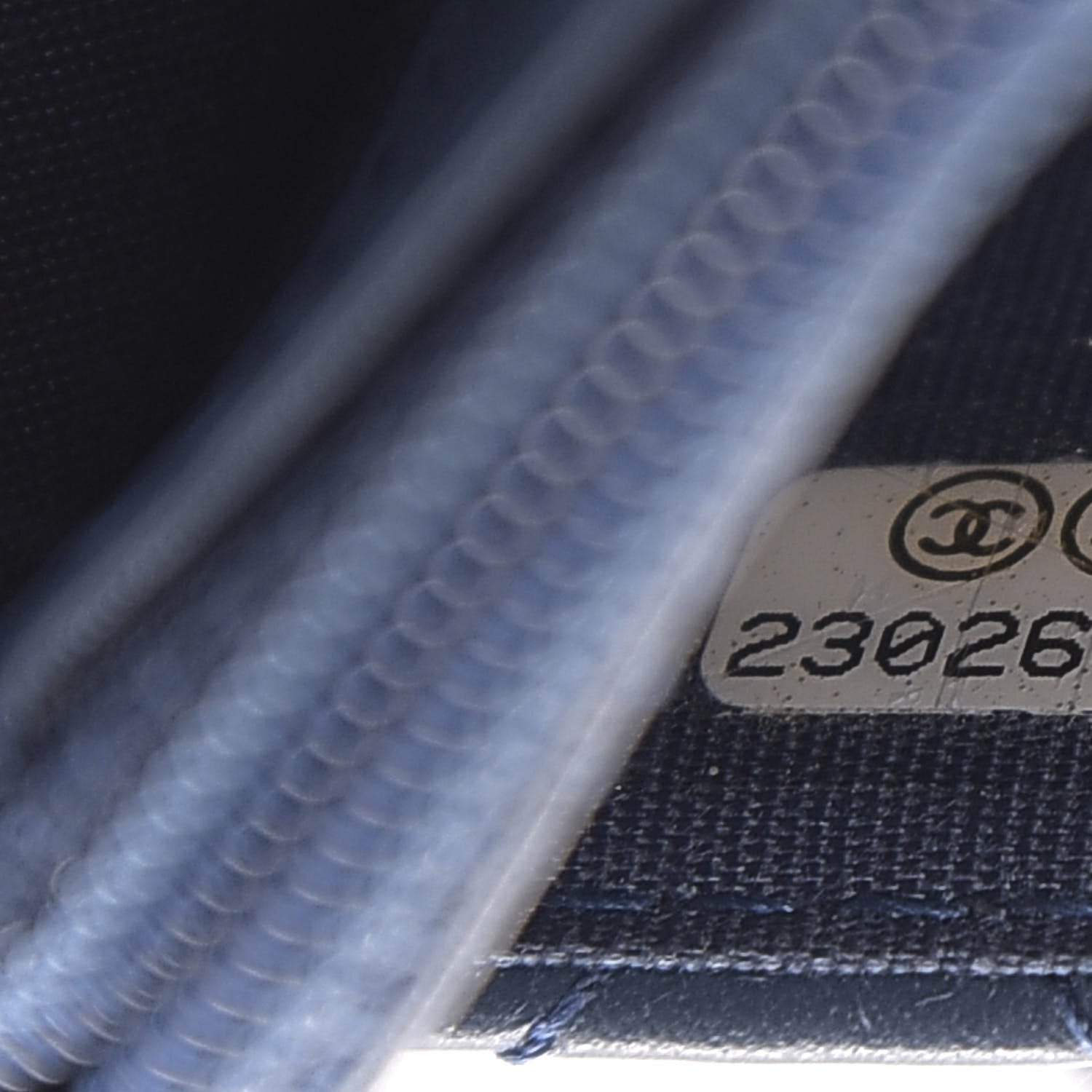 Chanel Lambskin Quilted Boy Wallet On Chain WOC Blue 8 of 12
