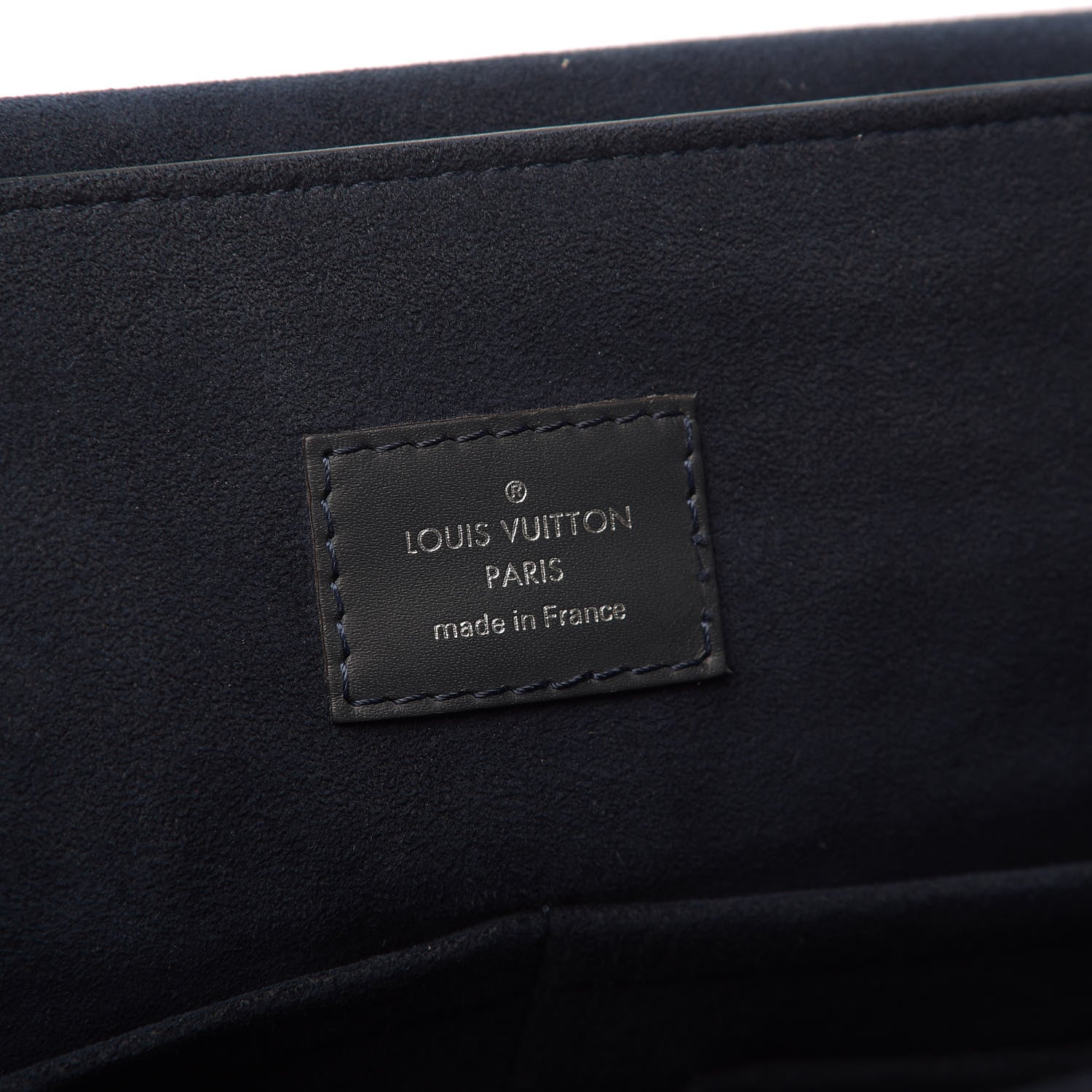 Louis Vuitton Epi Christopher Messenger Navy Stripes 6 of 10