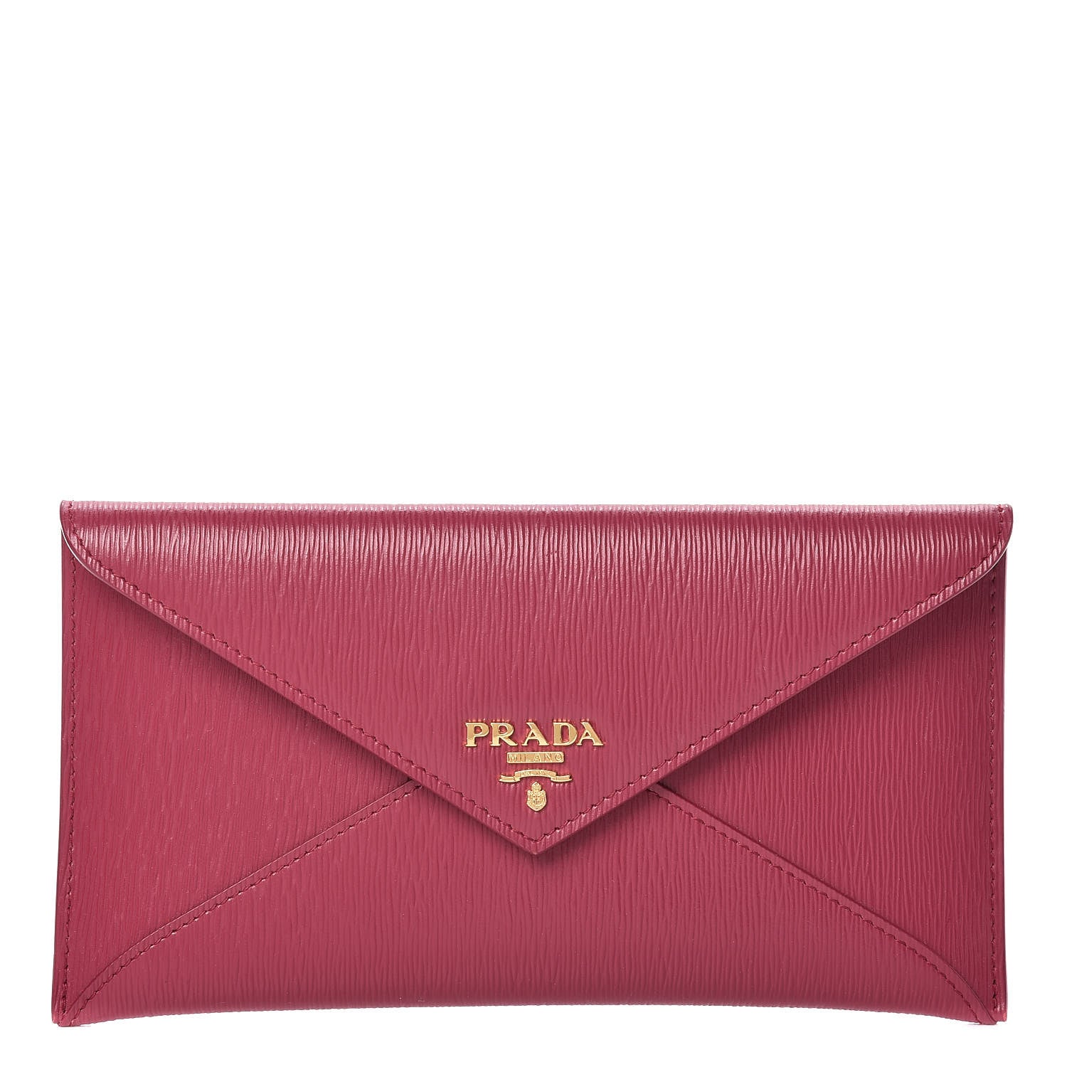 Prada Vitello Move Envelope Wallet Ibisco 1 of 9
