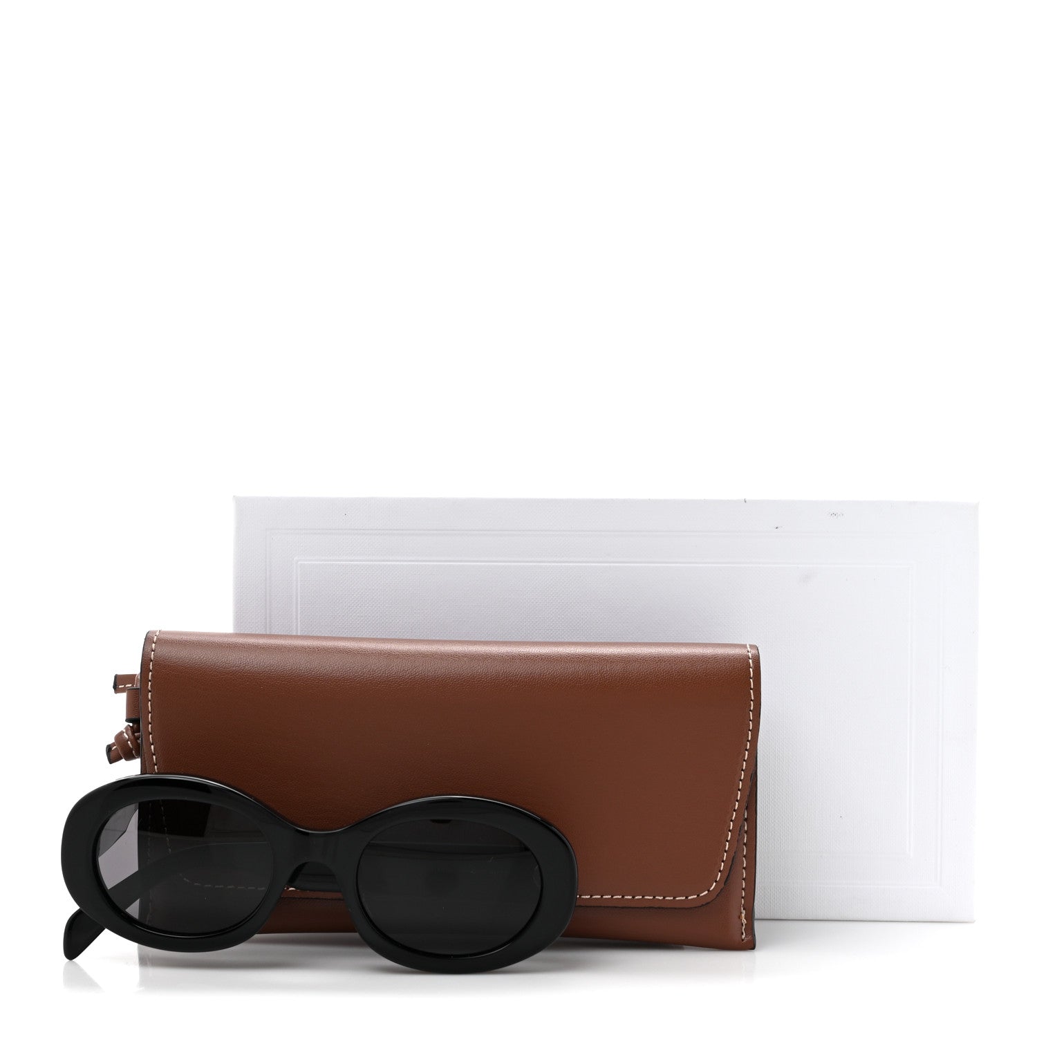 Celine Acetate Triomphe 01 Sunglasses CL 40194U Black 7 of 7