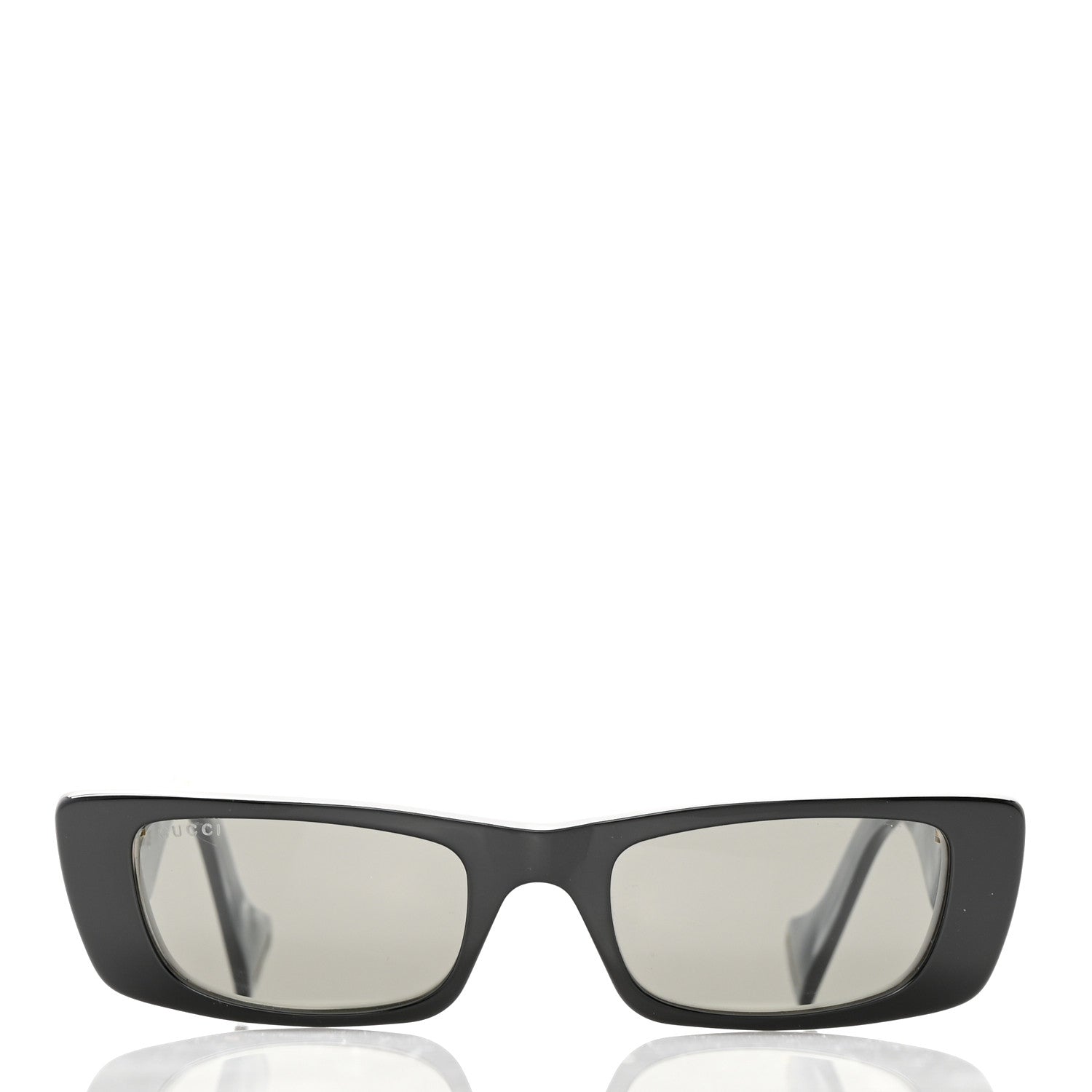 Gucci Acetate Rectangular Sunglasses GG0516S Black 2 of 8