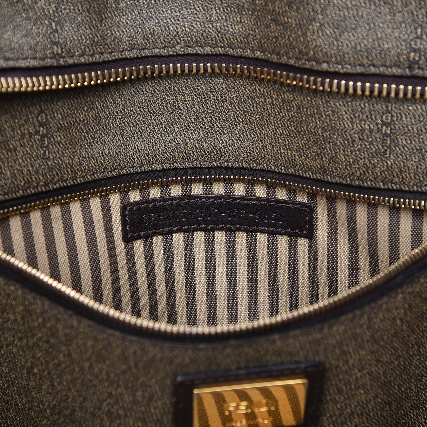 Zucca Spalmati Medium Roll Tote Tobacco Moro