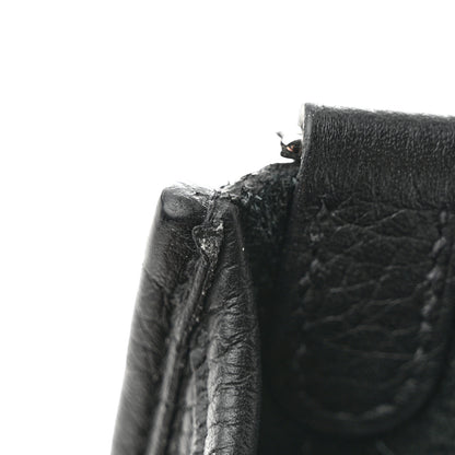 Hermes Taurillon Clemence Evelyne TPM Black 11 of 11