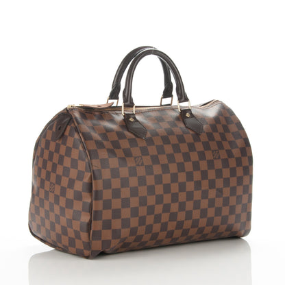 Louis Vuitton Damier Ebene Speedy 35 3 of 7
