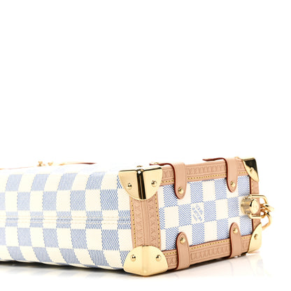 Louis Vuitton Damier Vernis Calfskin Side Trunk MM Celeste Blue 9 of 10