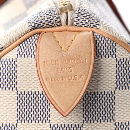 Louis Vuitton Damier Azur Speedy 30 7 of 11