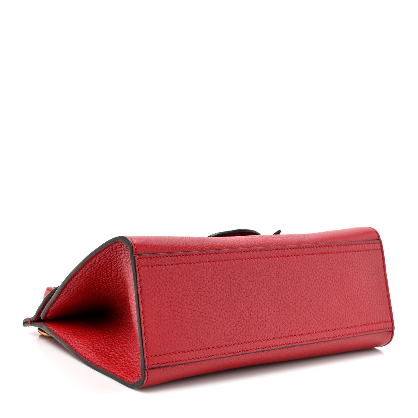 Cellarius Calfskin Mini GG Marmont Top Handle Bag Vulcanic Red