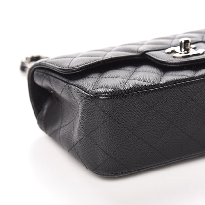 Chanel Iridescent Caviar Quilted Mini Rectangular Flap Black 8 of 11